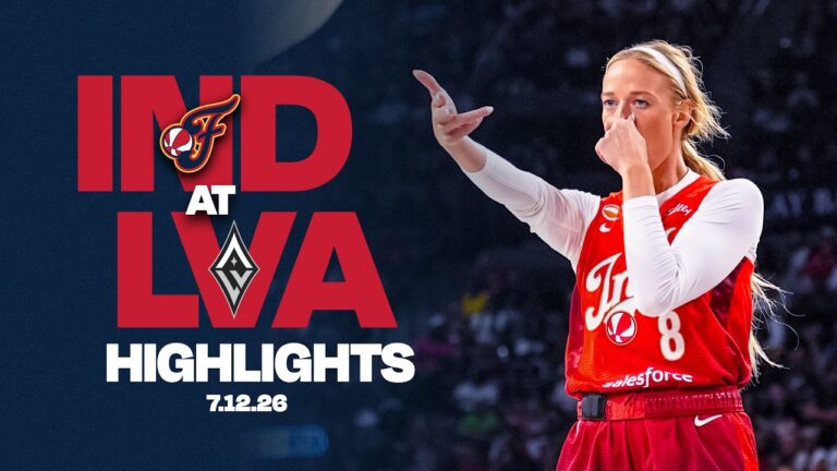 Indiana Fever DOMINATE Against Las Vegas Aces | FULL Game Highlights