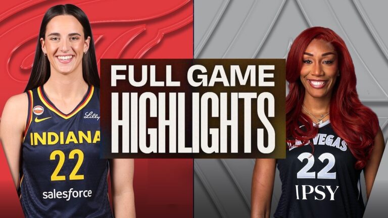 Indiana Fever vs Las Vegas Aces Full Game Highlights – July 05, 2026 | Commissioner’s Cup
