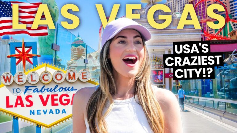 Is This USA’s CRAZIEST City!? Honest Impressions of LAS VEGAS, USA 🇺🇸