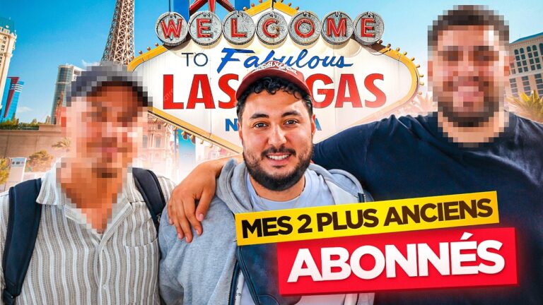 J’INVITE MES PLUS ANCIENS ABONNÉS À LAS VEGAS