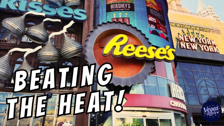 Keeping Cool Walking New York-New York Hotel & Casino In Las Vegas July 2026