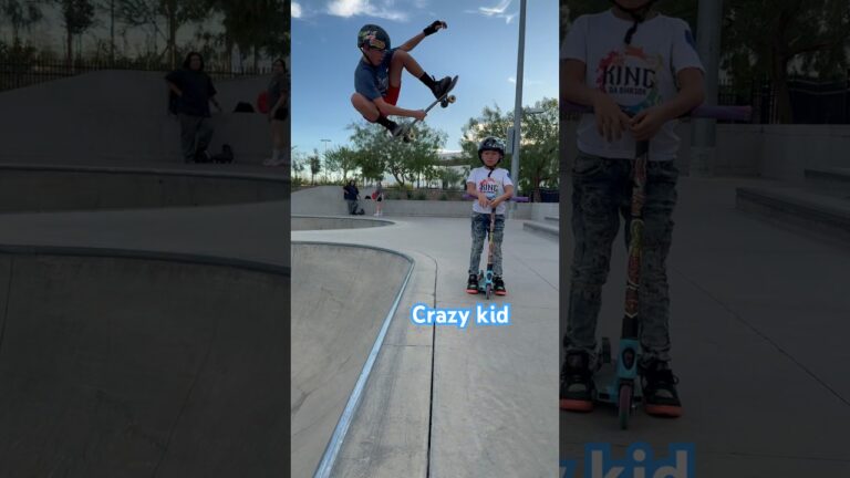 King going crazy at Craig ranch skate park las Vegas