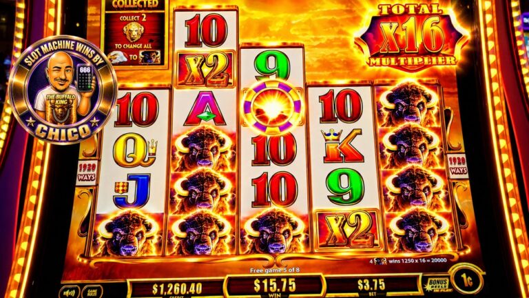 LAS VEGAS BUFFALO SLOT MACHINES WERE ON FIRE