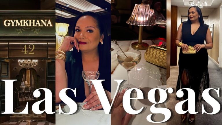 LAS VEGAS VLOG | GYMKHANA + OCEAN PRIME + EATALY + ARIA SKY SUITES + THE CASINO TIDE FINALLY TURNS