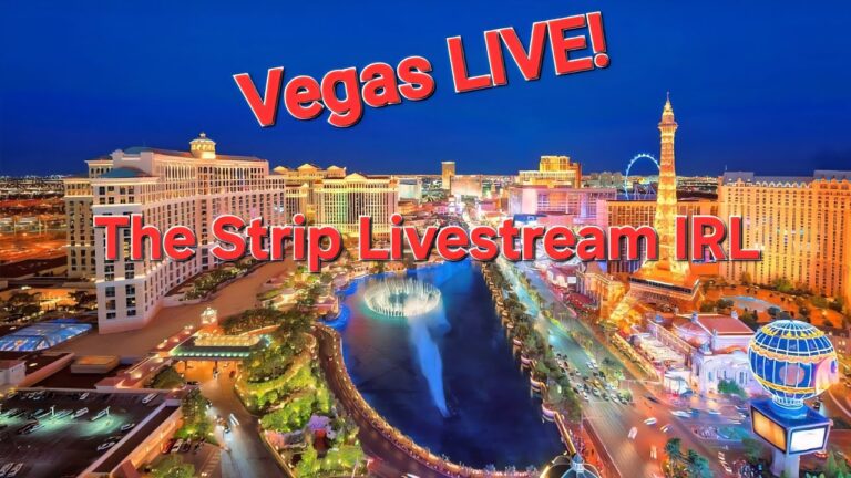 LIVE Las Vegas, The Strip, Heat in the Street, Livestream IRL