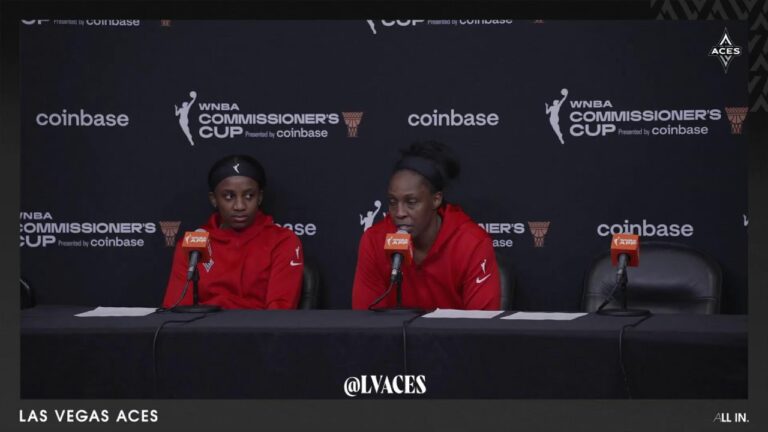 Las Vegas Aces at New York Liberty Postgame