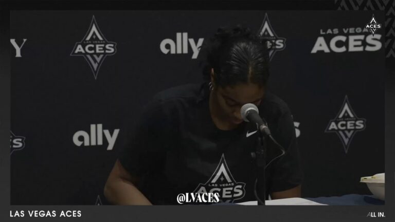 Las Vegas Aces at Washington Mystics Postgame