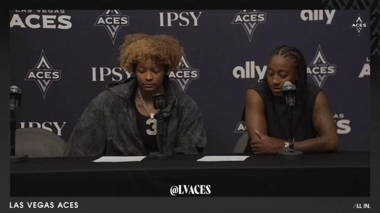 Las Vegas Aces vs Chicago Sky Postgame
