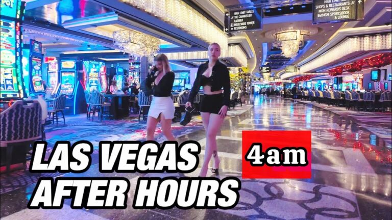 🏛️ 💃 Las Vegas After Hours: 4 – 5 AM #walkingtour