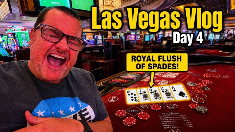 Las Vegas Day 4 | The Hand That ROYALLY Turned the Trip Around!