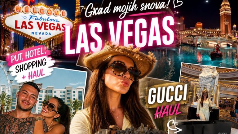✨ Las Vegas – Grad mojih snova! 😍 | VLOG + HAUL