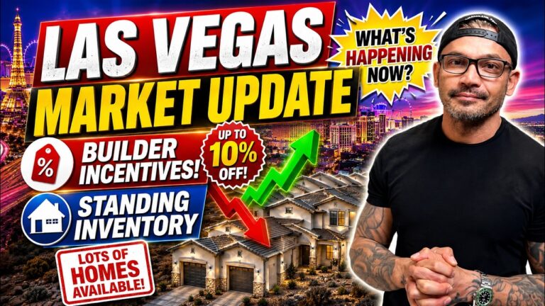 Las Vegas Housing Market Update: Are Builder Incentives Getting Better?