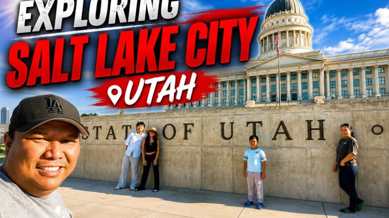 Las Vegas Roadtrip |  exploring salt lake city utah