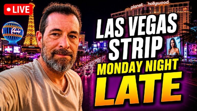 Las Vegas Strip LIVE — Late Monday Night