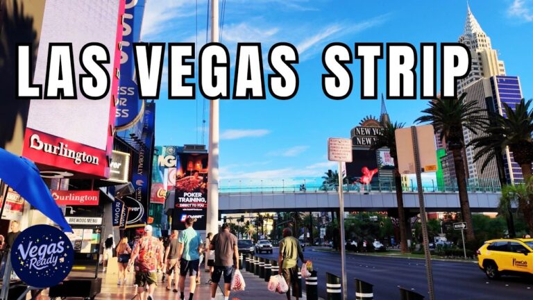 Las Vegas Strip Sunday Walking Tour In July 2026 – Still Recovering From Ankle Debacle