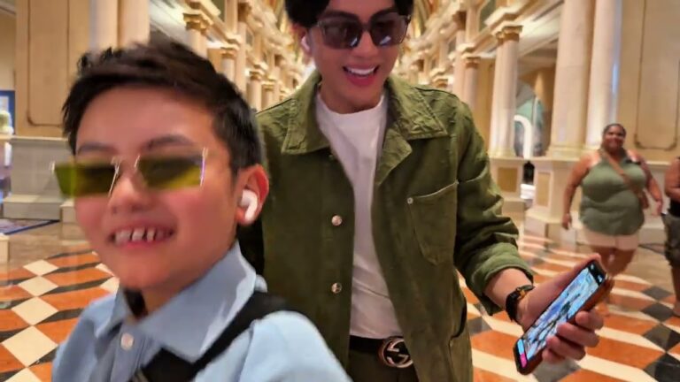 Las Vegas Vlog #2 | Hai Ba Con “Vật Lộn” Với Điệu Nhảy TikTok Suốt 15 Phút
