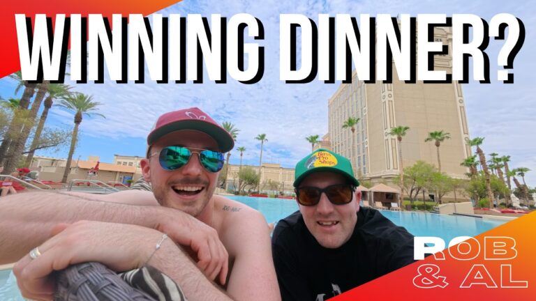 Las Vegas Vlog July 26 – Day 3: Feast or Fast?! We Gambled Our Dinner Budget…