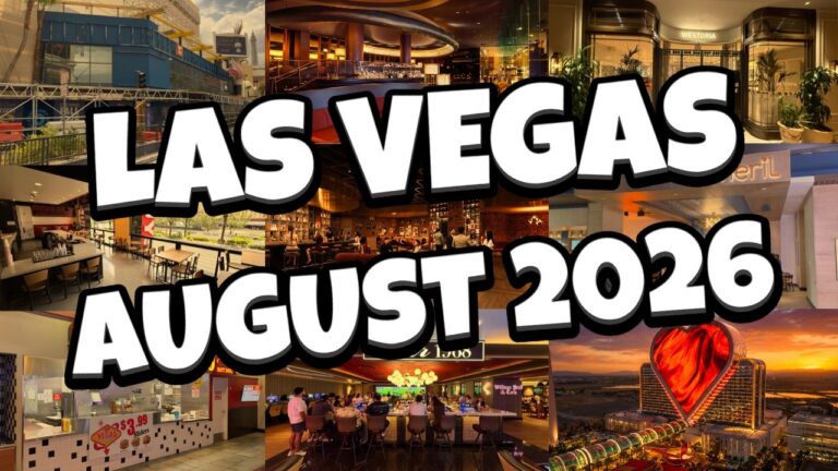 Las Vegas Will Never Be The Same! (August 2026 News Update)
