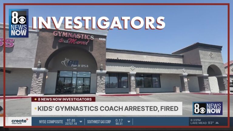 Las Vegas children’s gymnastics coach arrested, fired for allegedly touching kids’ butts