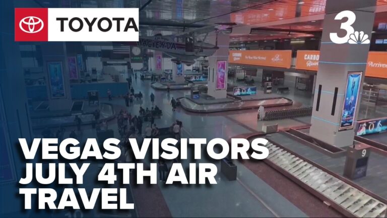 Las Vegas welcomes Fourth of July visitors from across the country