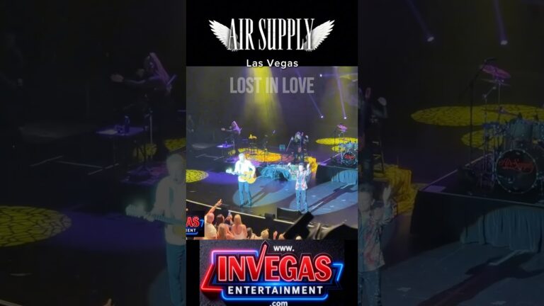 Lost In Love – Air Supply | Live in Las Vegas @ Westgate Hotel | InVegas Entertainment