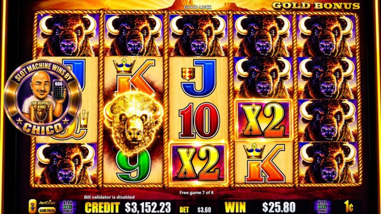 MASSIVE WIN IN LAS VEGAS on BUFFALO GOLD