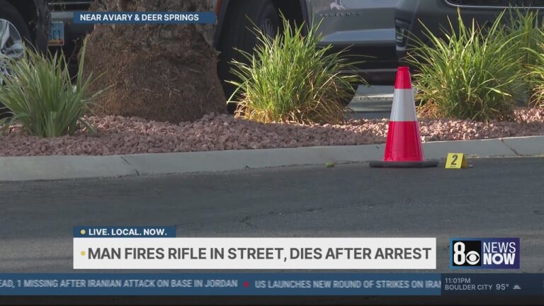 Man dies following arrest in North Las Vegas shooting investigation: police