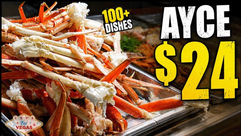 Massive $24 Vegas Buffet With All-You-Can-Eat Crab Legs, Oysters