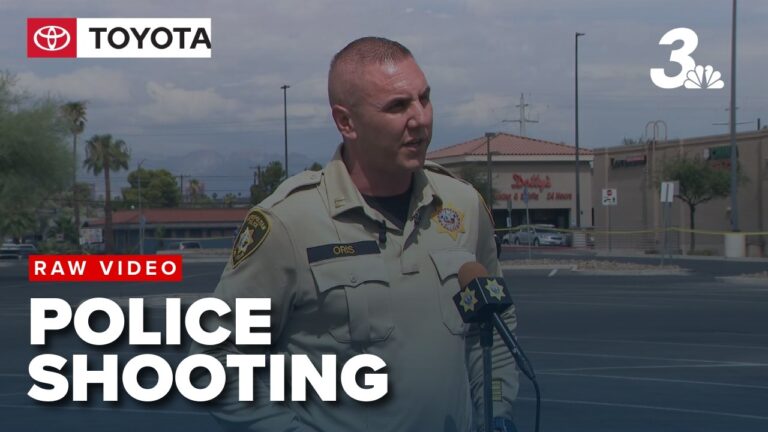 Media briefing on Las Vegas police shooting in southeast valley