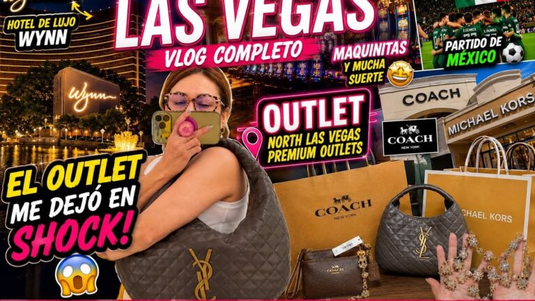 ✨ Mi vida en Las Vegas 🇺🇸 | Wynn Hotel, World Cup, Outlets BARATOS y tiendas de lujo❗️