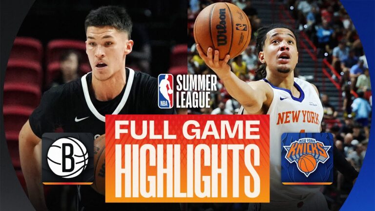 NETS vs KNICKS | LAS VEGAS SUMMER LEAGUE | FULL GAME HIGHLIGHTS | July 10, 2026