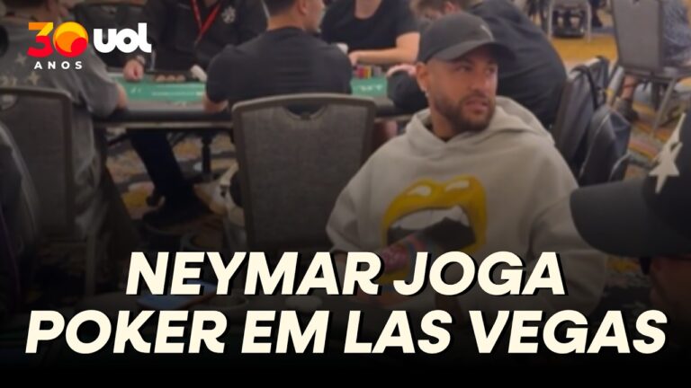 NEYMAR PARTICIPA DE TORNEIO DE POKER EM LAS VEGAS