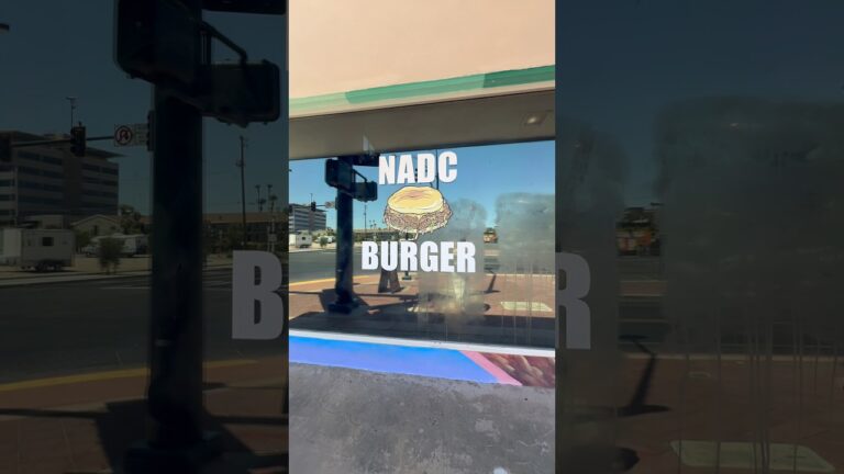 New Spot in Las Vegas You Must Try! #Vegas #LasVegas NADC BURGER