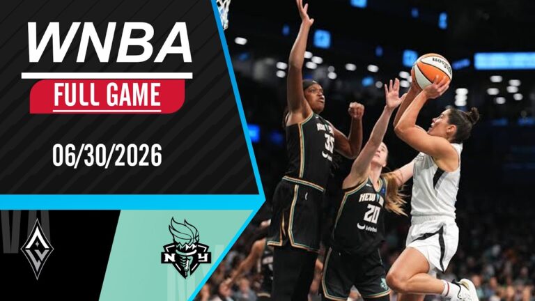 New York Liberty vs Las Vegas Aces Full Game | June 30, 2026 | WNBA 2026