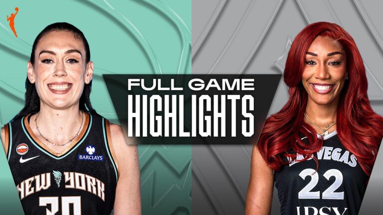 New York Liberty vs. Las Vegas Aces | FULL GAME HIGHLIGHTS | July 20, 2026
