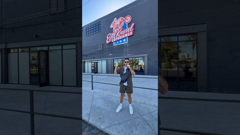 Newest museum to visit in Las Vegas (The Evel Knievel experience)