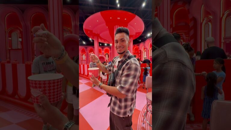 Newest place to visit in Las Vegas!📍 Museum Of Ice Cream at AREA15 Zone 2