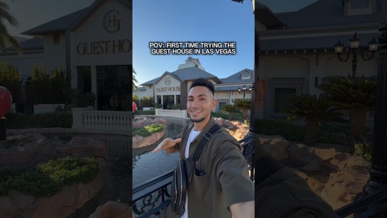 POV: First Time Trying The Guest House in Las Vegas  #vegas #lasvegas