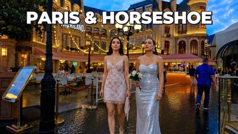 Paris & Horseshoe Las Vegas Walk – July 2026 – Las Vegas Strip 2026