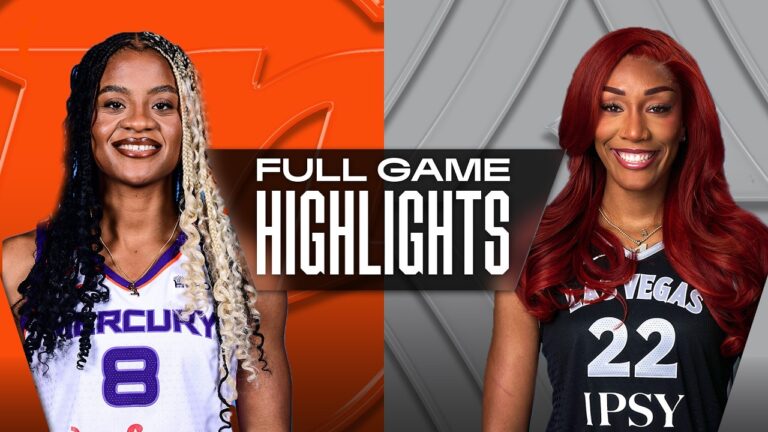 Phoenix Mercury vs. Las Vegas Aces | FULL GAME HIGHLIGHTS | July 11, 2026