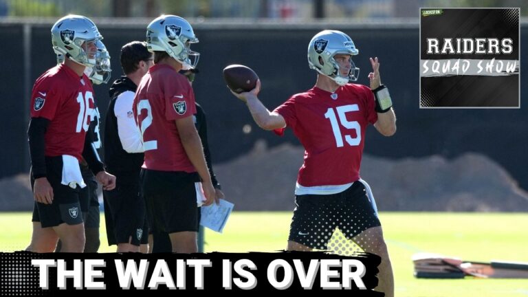 RAIDERS SQUAD SHOW: Las Vegas RAIDERS TRAINING CAMP preview & VITA VEA rumors