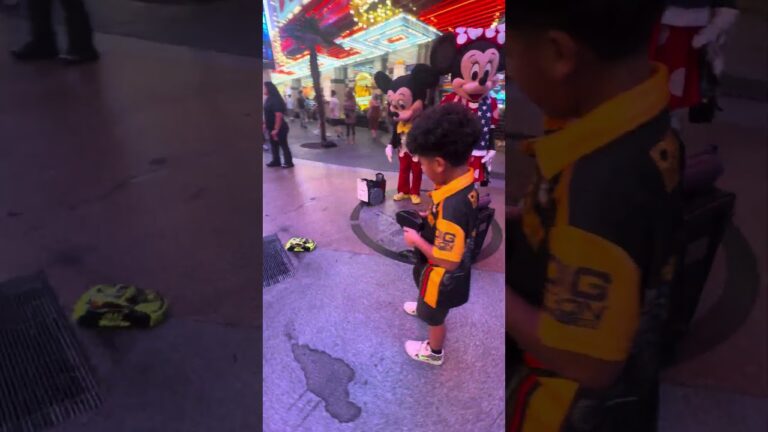 RC GOAT TAKES THE LA TRAXXAS TO LAS VEGAS MICKEY & MINNIE COULDN’T BELIEVE IT🔥#rc #rccar #rctruck