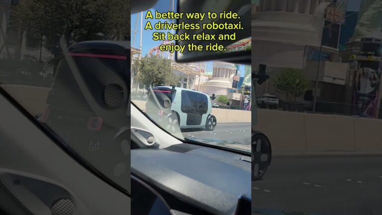 ROBOTAXI, LAS VEGAS NEW ATTRACTION #shorts
