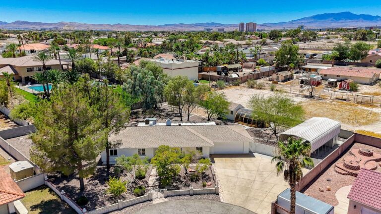 Rare No-HOA Ranch Home Near the Las Vegas Strip | RV Parking, Solar & Sauna