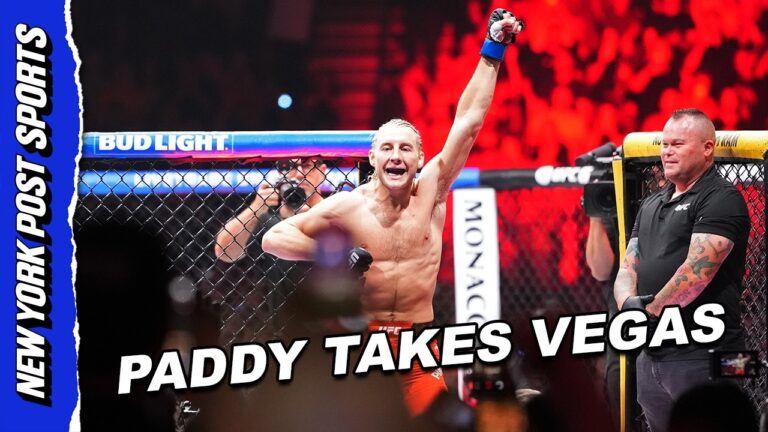 Re-live Paddy Pimblett’s UFC 329 Walkout in Las Vegas