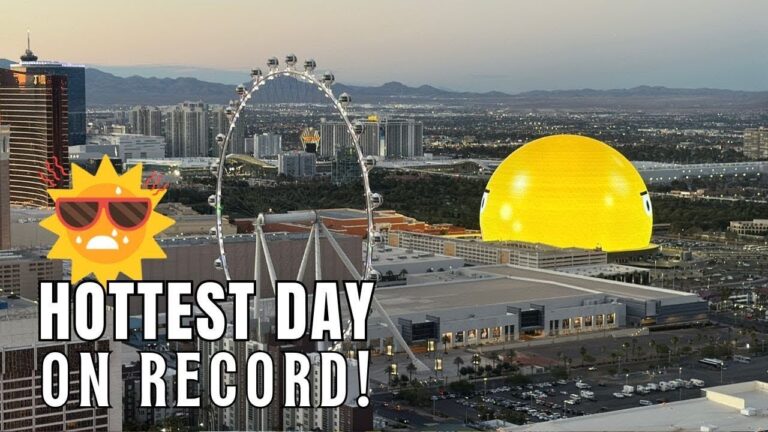 Relive This Day In 2024 When Las Vegas Hit Record Breaking 120 Degrees