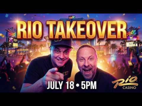 Rio Las Vegas Takeover | LIVE Slot Group Pull