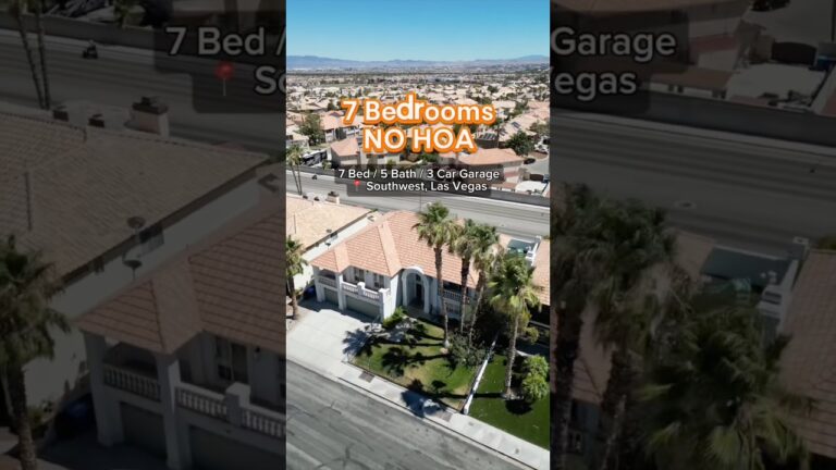 Seven Bedrooms! NO HOA! Southwest Las Vegas #shorts