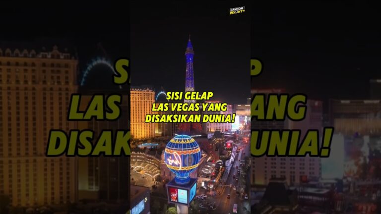 Sisi gelap Las Vegas! Di atas foya-foya, di bawah tanahnya jadi kota tunawisma? #lasvegas #faktaunik