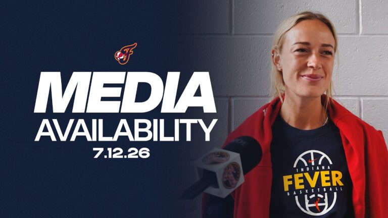 Sophie Cunningham Shootaround Media Availability at Las Vegas | July 12, 2026